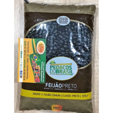 Feijao Preto Pedaços do Brasil 1 kilo