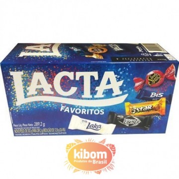 Caixa Bombom Lacta "Favoritos"