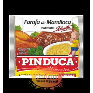 Farofa de Mandioca pronta Pinduca