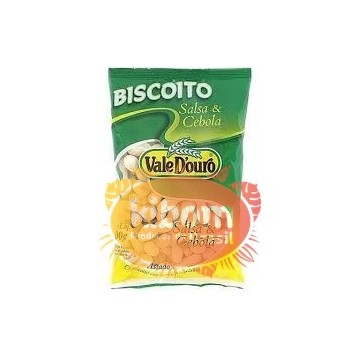 Biscoito de Polvilho Salsa e Cebola "Vale D'ouro" 100g