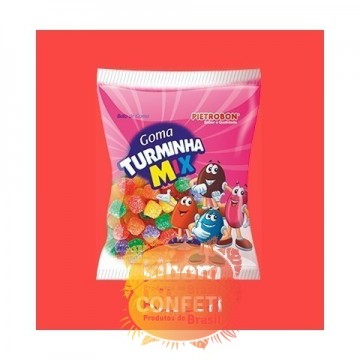 Bala de Goma Turminha Mix 250g