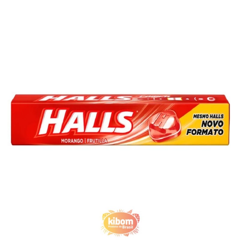 Halls Morango Halls Morango