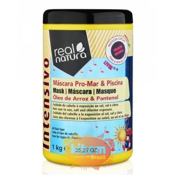 Mascara Real Natura Pro-Mar e Piscina 1kg