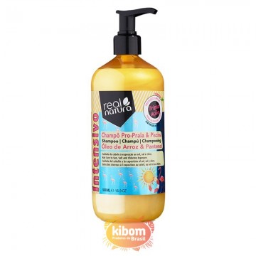 Shampoo Pro-Praia e Piscina Real Natura 500ml