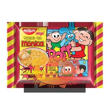 Miojo Nissin Turma da Monica sabor Galinha