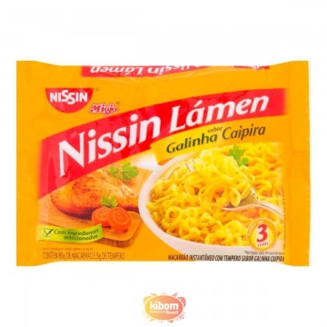 Miojo Nissin Lámen Galinha Caipira