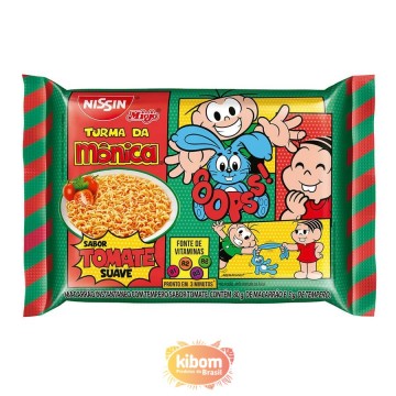 Miojo Nissin Turma da Monica sabor Tomate