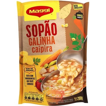 Sopao "Maggi" sabor Galinha Caipira 200g