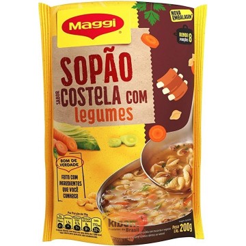 Sopao "Maggi" sabor Costela com Legumes 200g