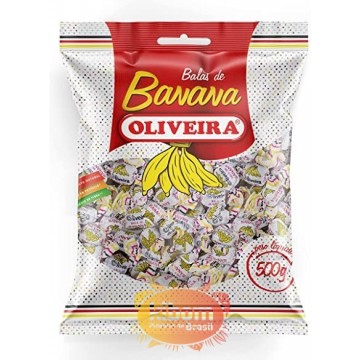 Bala de Banana "Oliveira" 500g