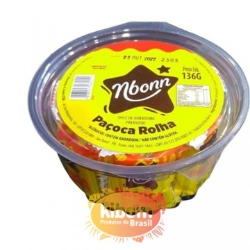 Paçoca Rolha "Nbonn" 136g