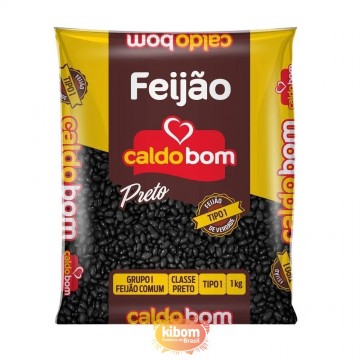 Feijao Preto "Caldo Bom" 1kg