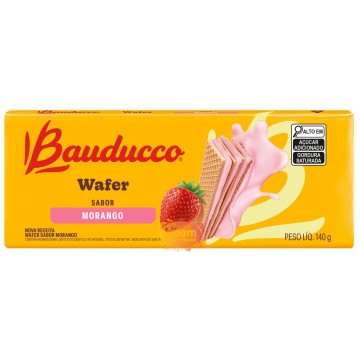 Wafer de Morango "Bauducco"