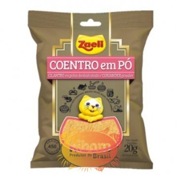 Coentro em Pó "Zaeli" 20g...