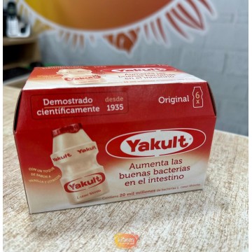 Caixa com 6 Unid "Yakult"...