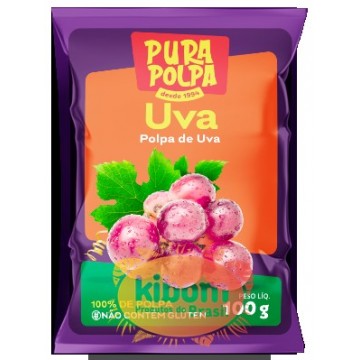 Polpa Congelada sabor Uva...