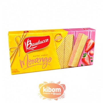 Wafer de Morango "Bauducco"