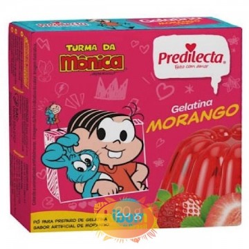 Gelatina sabor Morango...