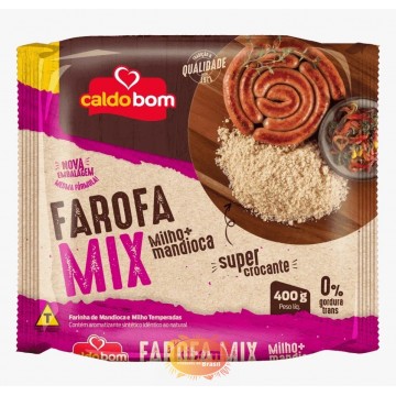 Farofa Pronta Mix Sabor...