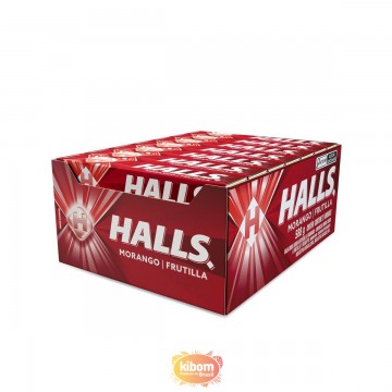 Caja de Halls sabor Fresa