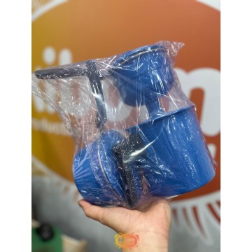 Cuscuzeiro 2 em 1 Azul