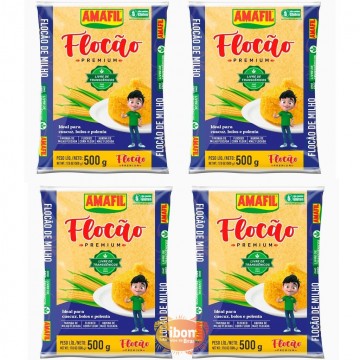 4 UNIDADES Flocao (Cuscuz)...