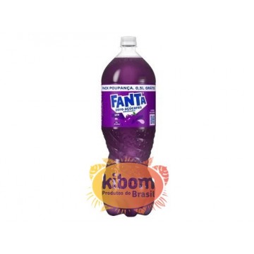 Fanta Uva Zero Açucar 2l