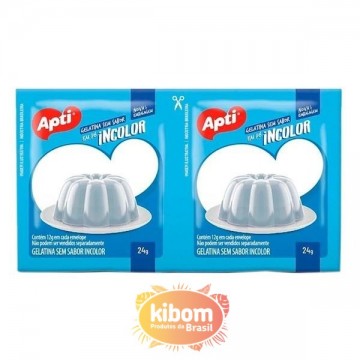 Gelatina Sem Sabor "Apti" 24g