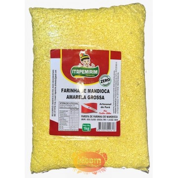 Farinha de Mandioca Amarela...