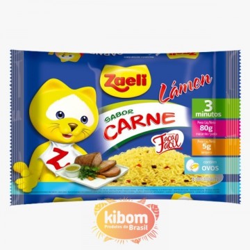 Miojo sabor Carne "Zaeli" 85g