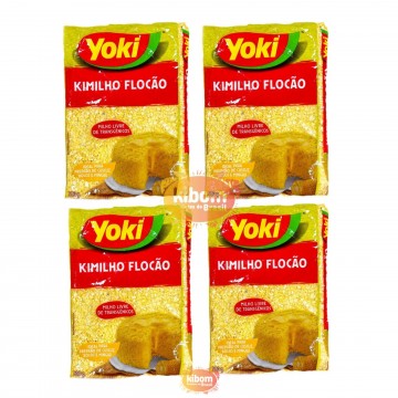 4 UNIDADES Flocao Yoki 500g