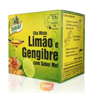Chá Limao e Gengibre c/ Mel...