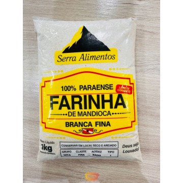 Farinha de Mandioca Branca...