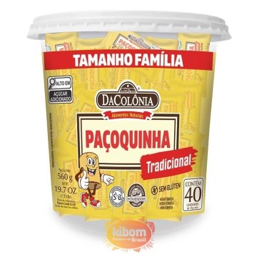 Paçoquinha "DaColonia" 560g